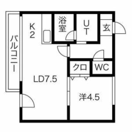 Mセーナ澄川の物件間取画像